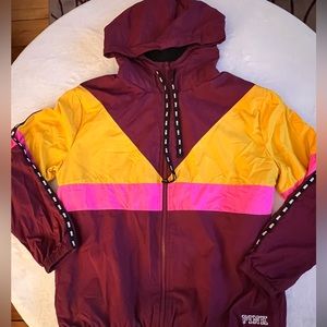 Victoria’s Secret pink puff coat